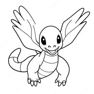 Lugia Flyver Højt Malebog | Lugia malebog