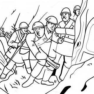 Gravkrig WW1 Malebøger