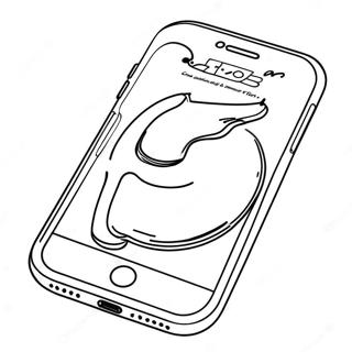 iPhone 14 Farvelægningsside | iPhone 14 malebog