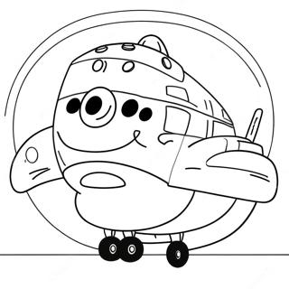 Fat Albert Farvelægningsside | Fat Albert malebog