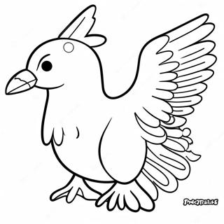 Articuno med Snefnug Malebog | Articuno malebog
