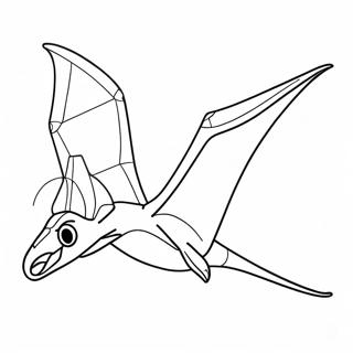 Flyvende Pteranodon Malebog | Pteranodon malebog