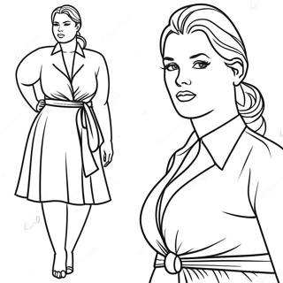 Plus Size Mode Model Malebogsside | Plus Size malebog