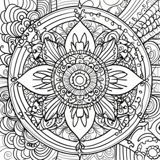 Rolig Mandala Malebog | Rolig malebog