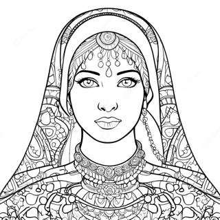 Doaa Moaz farvelægningsside | Doaa Moaz malebog