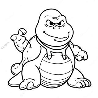 Slimer farvelægningsside | Slimer malebog