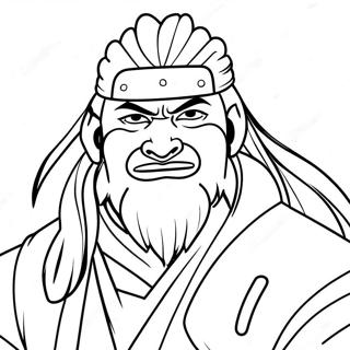Jiraiya Farvelægningsside | Jiraiya malebog