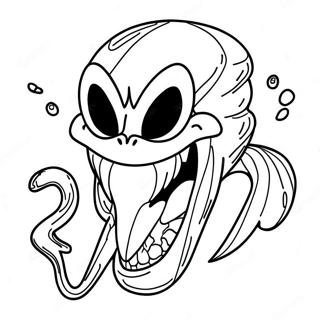 Venom Sonic Farvelægningsside | Venom Sonic malebog