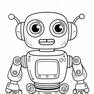 Geeky Robot Malebog | Nerdy malebog