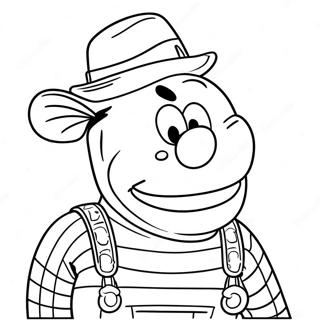 Ernie Farvelægningsside | Ernie malebog