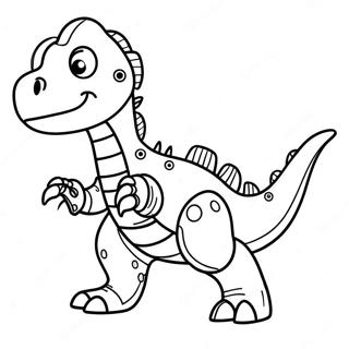 Robot Dinosaur Malebog | Robot Dinosaur malebog