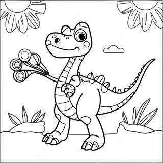 Fierce Robot Dinosaur Malebog | Robot Dinosaur malebog