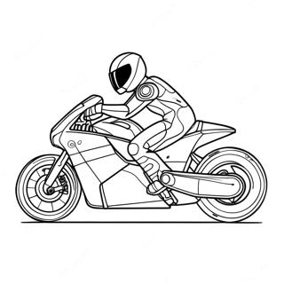 Tron Lyscykel Racing Malebog | Tron malebog