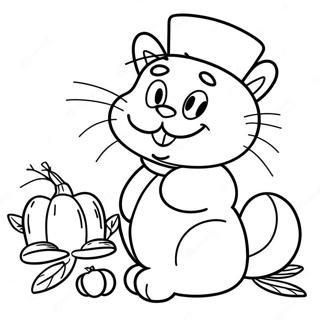 Garfield Thanksgiving Malebøger