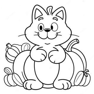 Garfield Thanksgiving Malebøger