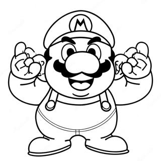 Wario Farvelægningsside | Wario malebog