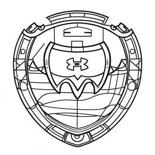 Under Armour Logo Farvelægningsside | Under Armour malebog