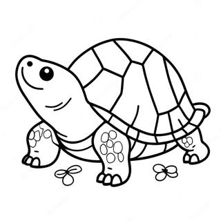 Snapper Skildpadde Farvelægningsside | Snapper Skildpadde malebog