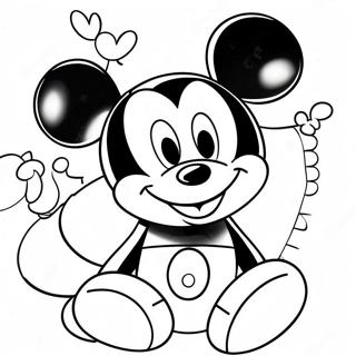 Disney Glædelig Fødselsdag Malebøger