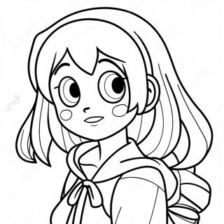 Uraraka Farvelægningsside | Uraraka malebog