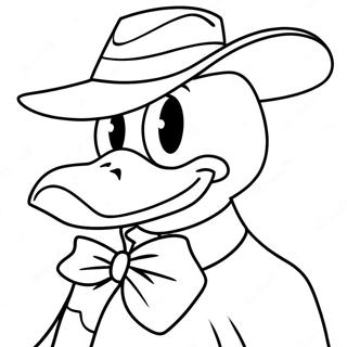 Darkwing Duck Farvelægningsside | Darkwing Duck malebog