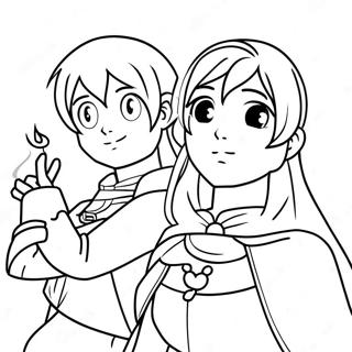 Fire Emblem Helte Malebog | Fire Emblem malebog