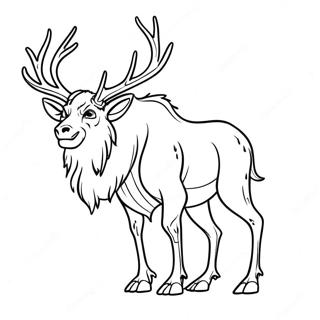 Wendigo Farvelægningsside | Wendigo malebog