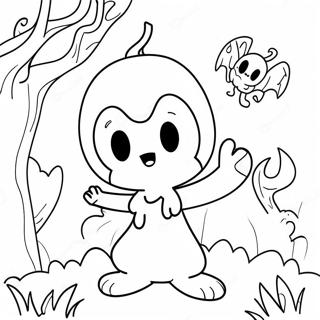 Spookiz Farvelægningsside | Spookiz malebog