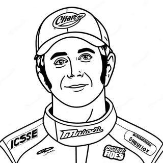 Chase Elliott Farvelægningsside | Chase Elliott malebog