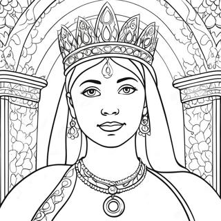 Dronning Esther Royalty Malebog | Dronning Esther malebog