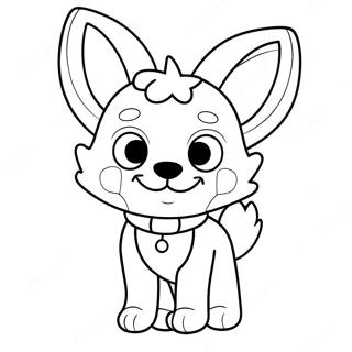 Lolbit farvelægningsside | Lolbit malebog
