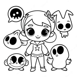 Vampirina med Spooky Venner Malebog | Vampirina malebog