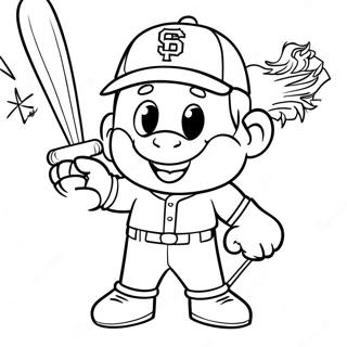 SF Giants Maskot Malebog | SF Giants malebog