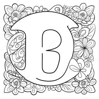 Heldigt Nummer 13 Malebog | Nummer 13 malebog
