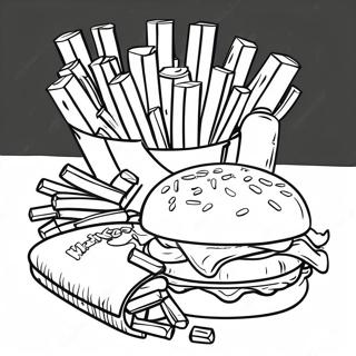 Whataburger med Pommes Frites Malebog | Whataburger malebog