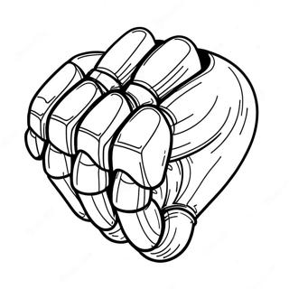 Metal Knuckles Farvelægningsside | Metal Knuckles malebog
