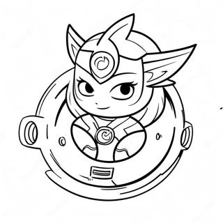 Valkyrie Beyblade Malebog | Valkyrie Beyblade malebog