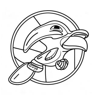 Mighty Ducks Logo Malebog | Mighty Ducks malebog