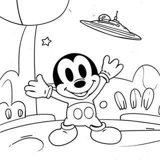 Mickey Mouse Klubhus Rum Eventyr Malebøger