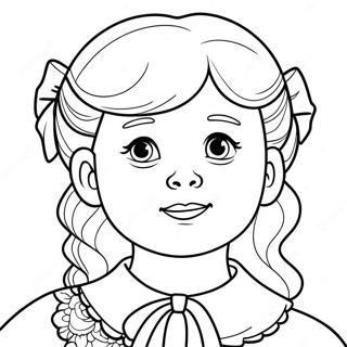 Abigail Farvelægningsside | Abigail malebog