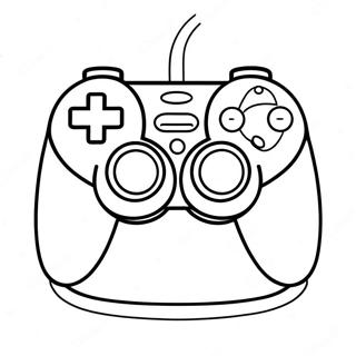 Videospil Controller Malebog | Videospil malebog