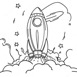 SpaceX Raketskydning Maleblade | SpaceX malebog