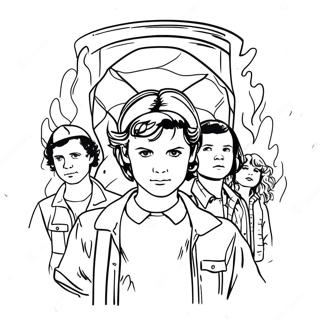 Stranger Things Malebog | Stranger Things malebog