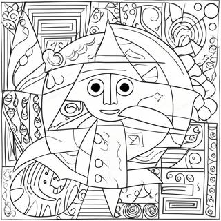 Klee farvelægningsside | Klee malebog