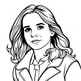 Emma Watson som Hermione Granger Malebog | Emma Watson malebog