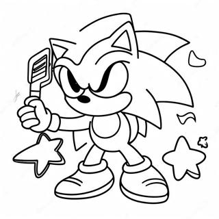 Sonic Superstars Farvelægningsside | Sonic Superstjerner malebog