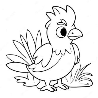 Sød Farfetch'd med Pore Malebog | Farfetch'd malebog
