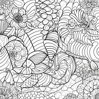 Tesseleringsmønstre Malebog | Tessellation malebog