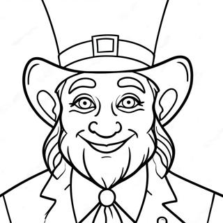 Skræmmende Leprechaun Malebøger