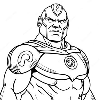 Darkseid Farvelægningsside | Darkseid malebog